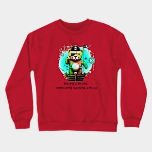 Bearly a Pirate Crewneck Sweatshirt